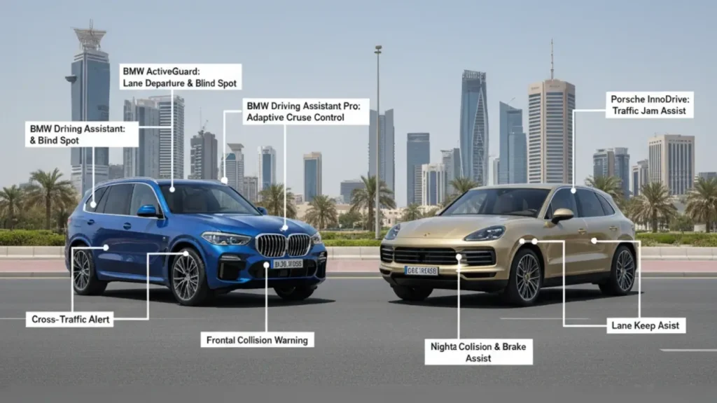 BMW vs Porsche SUVs_ Safety & Driver