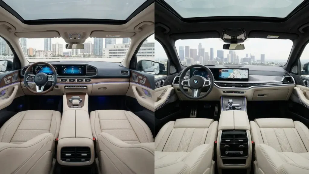 Mercedes SUVs vs BMW SUVs Interior