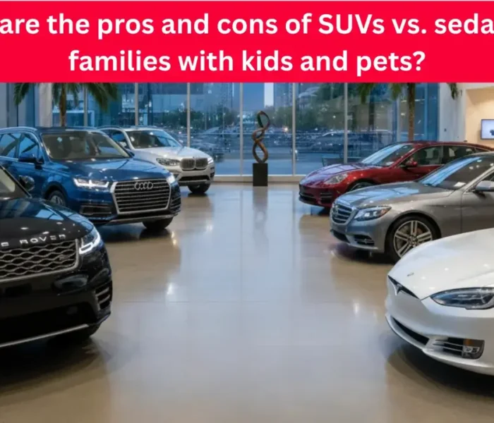 SUVs vs. sedans